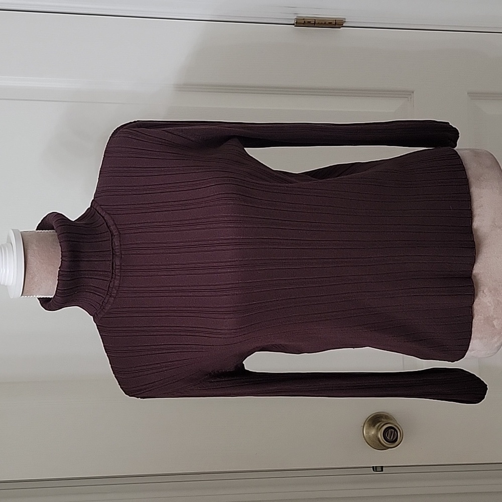 Cato Size L, Brown Knit Turtleneck, Gently Used Condition